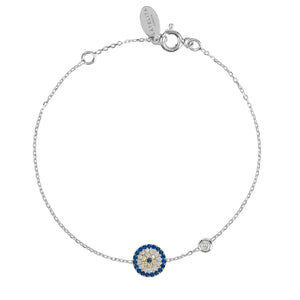 Evil Eye Bracelet Silver