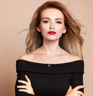 Open Clover Pendant Necklace