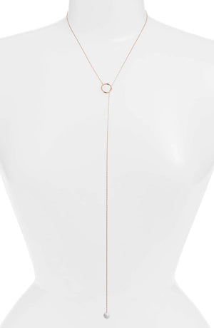 Tessa Delicate Lariat Necklace | More Colors Available