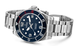TITONI Seascoper COSC Automatic Diver's 83600 S-BE-255