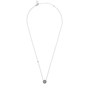 Evil Eye Necklace Silver