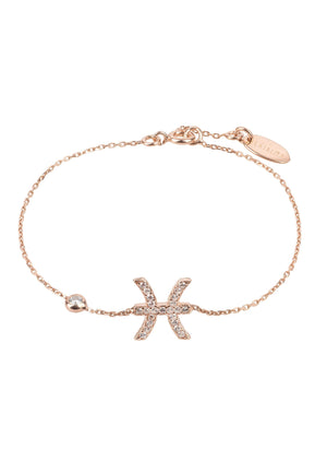 Zodiac Horoscope Star Sign Bracelet Pisces