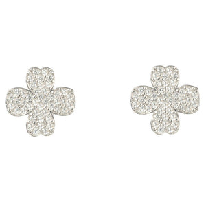 Lucky Four Leaf Clover Earring