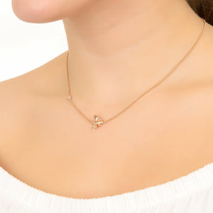 Queen Bee Necklace Gold