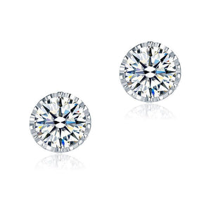 1.5 Carat Vintage Style Stud 925 Sterling Silver Earrings Jewelry MXFE8106