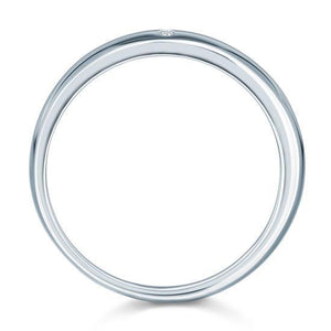 Sterling 925 Silver Wedding Band Ring MJXFR8028