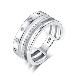 Wedding Band Anniversary Solid 925 Sterling Silver Ring Jewelry MXFR8313