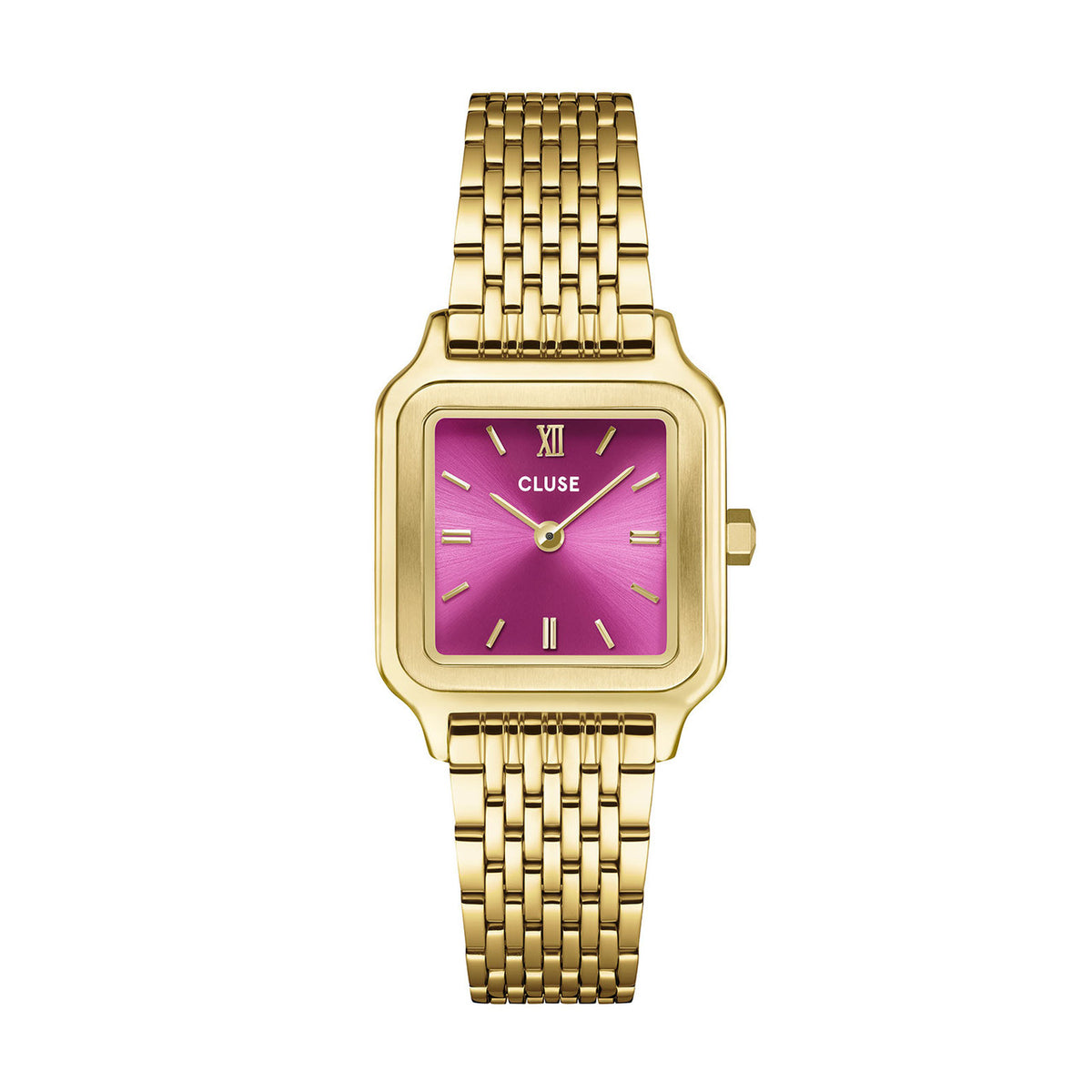 CLUSE Gracieuse Petite Fuchsia/Gold Link Watch CW11829