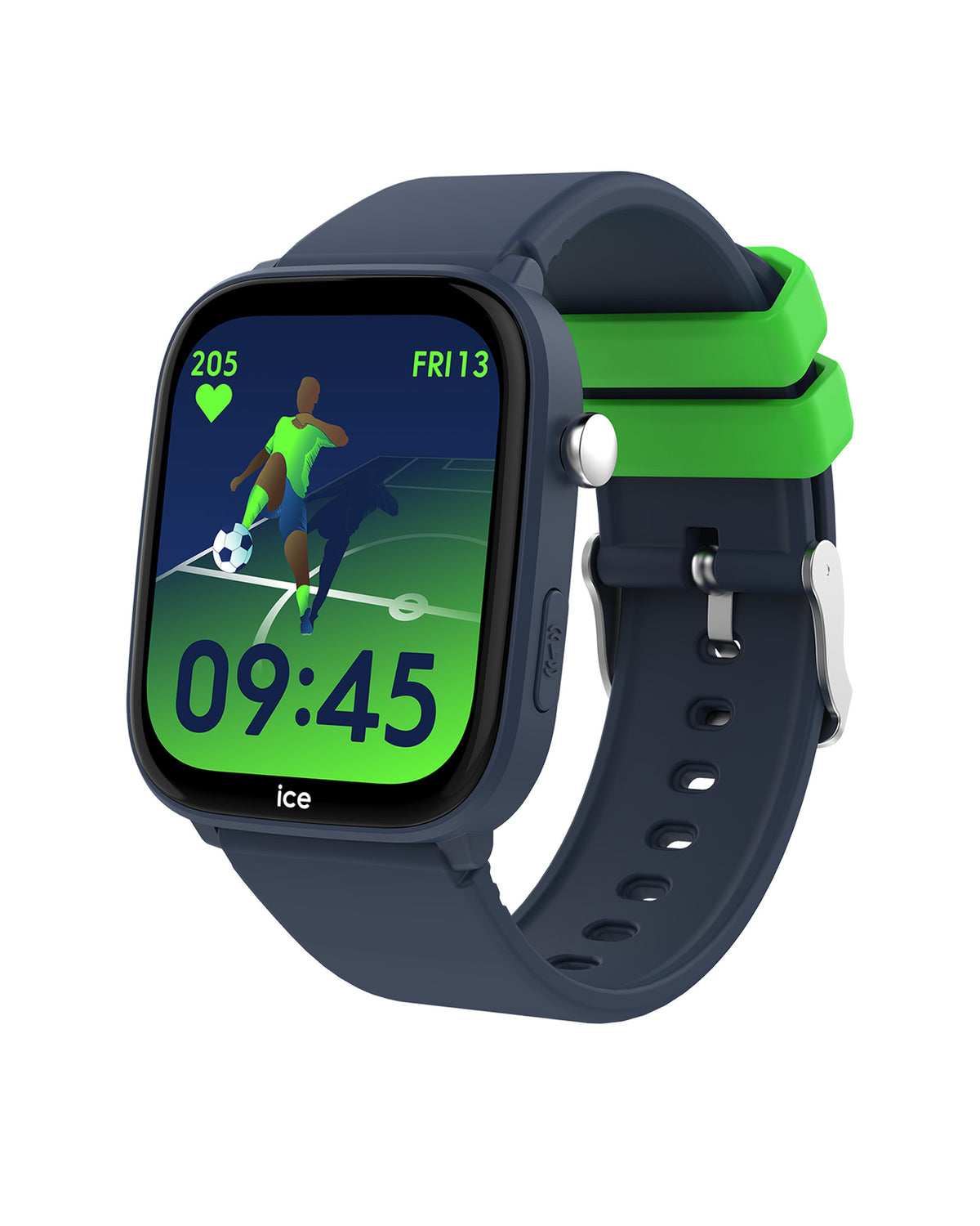 Ice smart junior 3.0 1.78 Amoled Navy Blue Strap with Find My Tag Watch