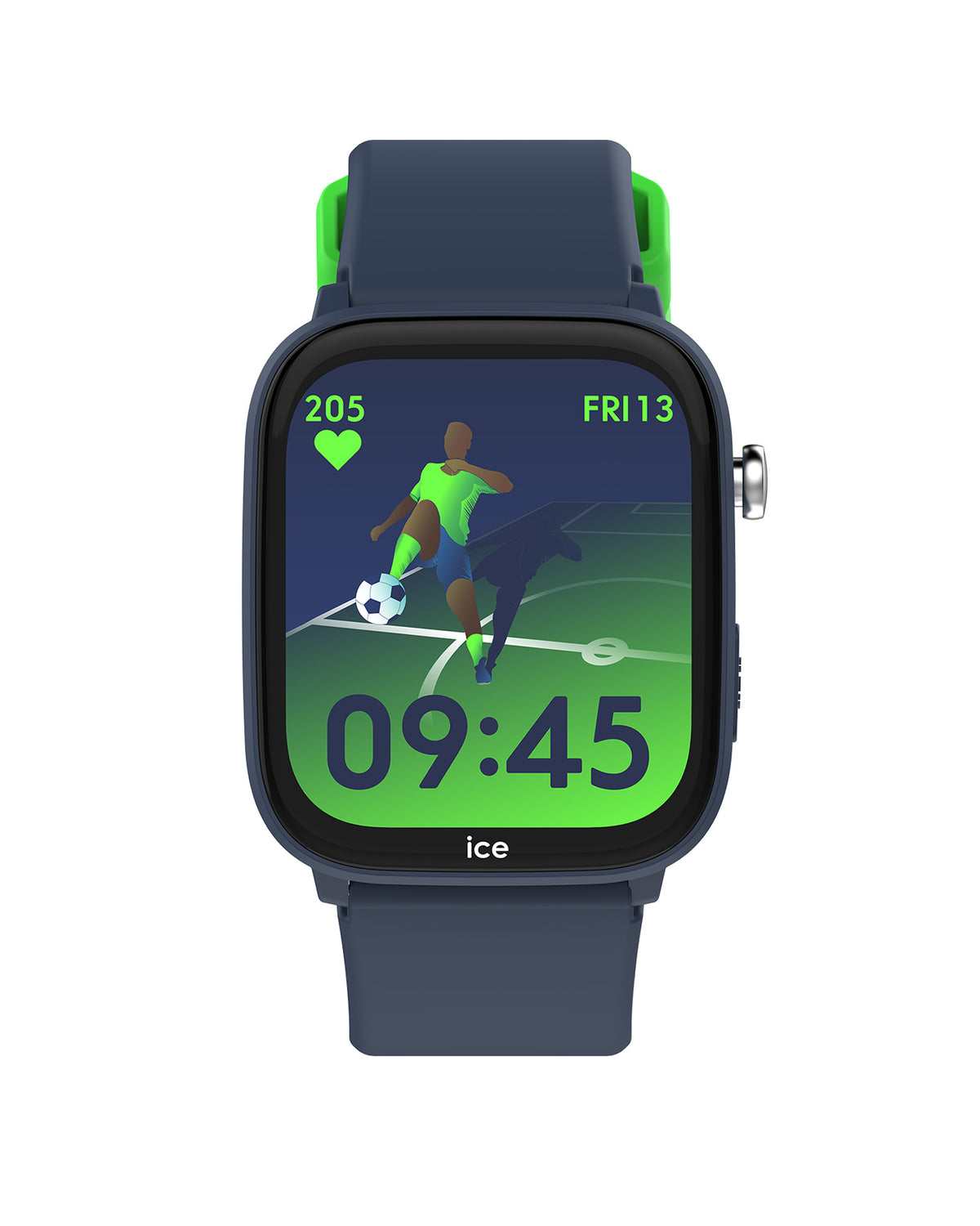 Ice smart junior 3.0 1.78 Amoled Navy Blue Strap with Find My Tag Watch