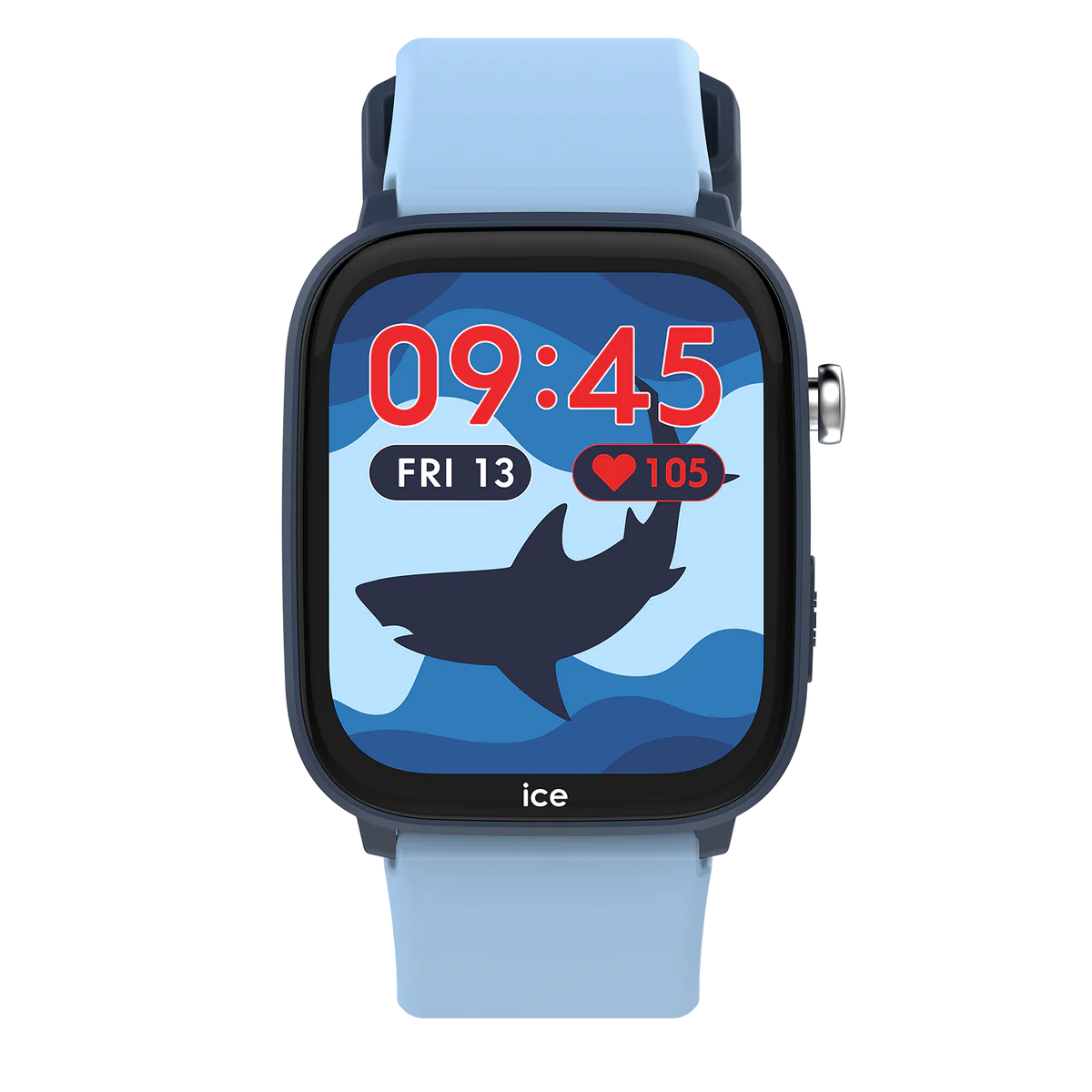 ICE smart junior 3.0 1.75 Amoled Light Blue Strap with Find My Tag Watch
