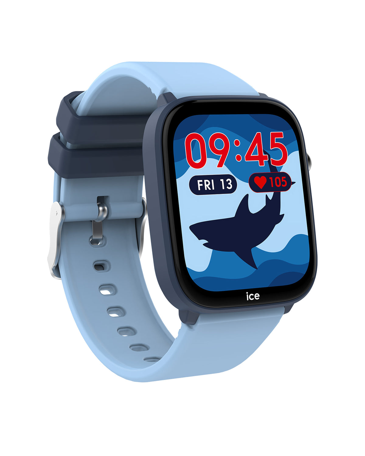 Ice smart junior 3.0 1.78 Amoled Light Blue Strap with Find My Tag Watch