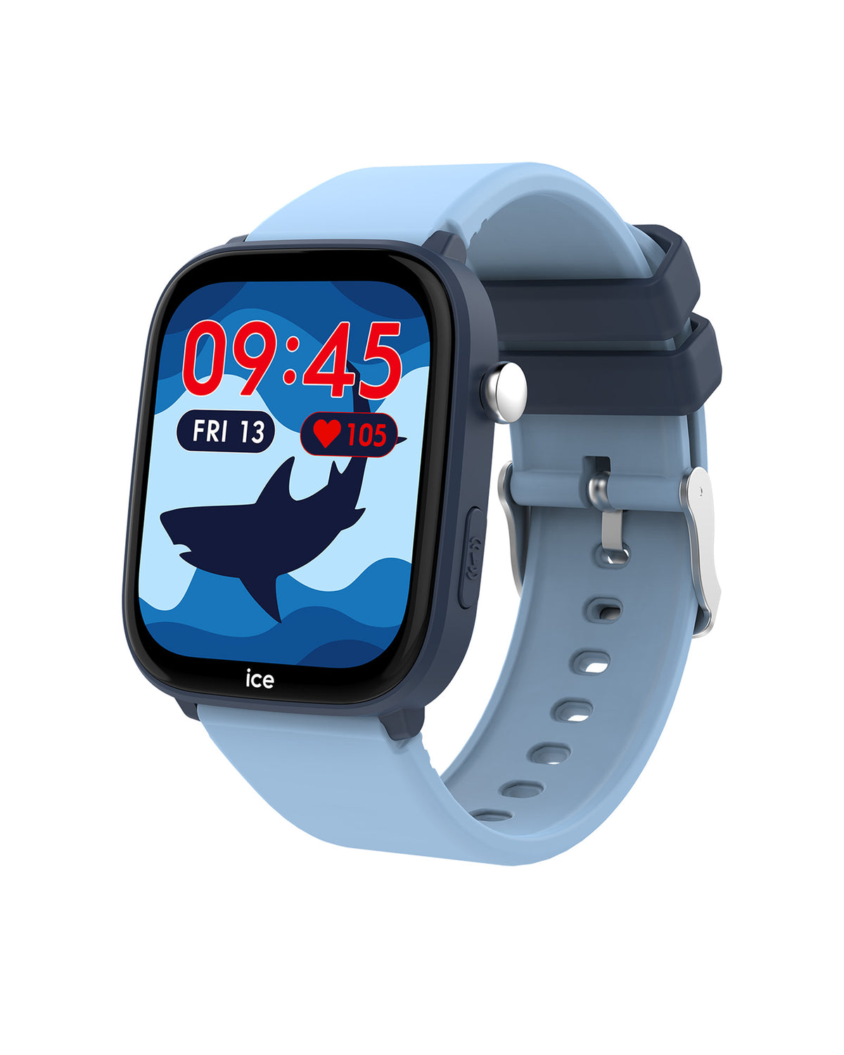 Ice smart junior 3.0 1.78 Amoled Light Blue Strap with Find My Tag Watch