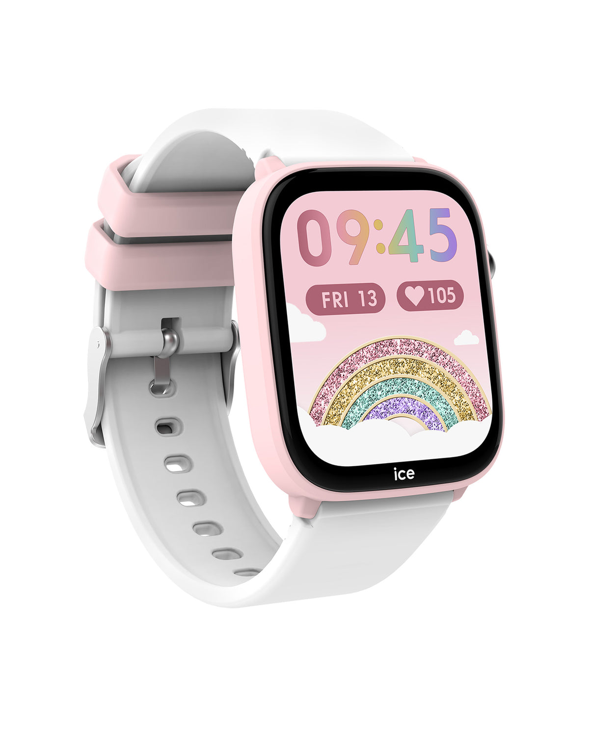 Ice smart junior 3.0 1.78 Amoled White Strap with Find My Tag Watch