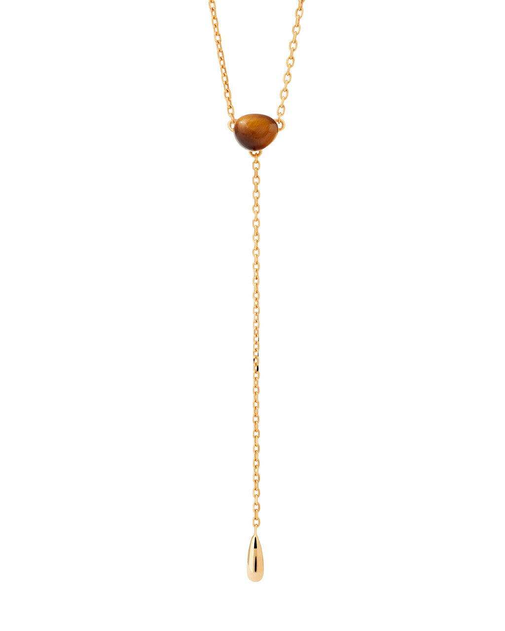 PDPAOLA Tiger Eye Stella Necklace
