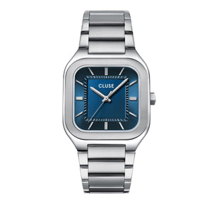 CLUSE Quadrus Blue/Steel Watch