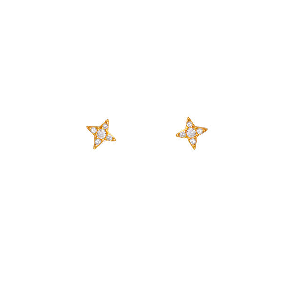 Shine Stud G/P Earrings