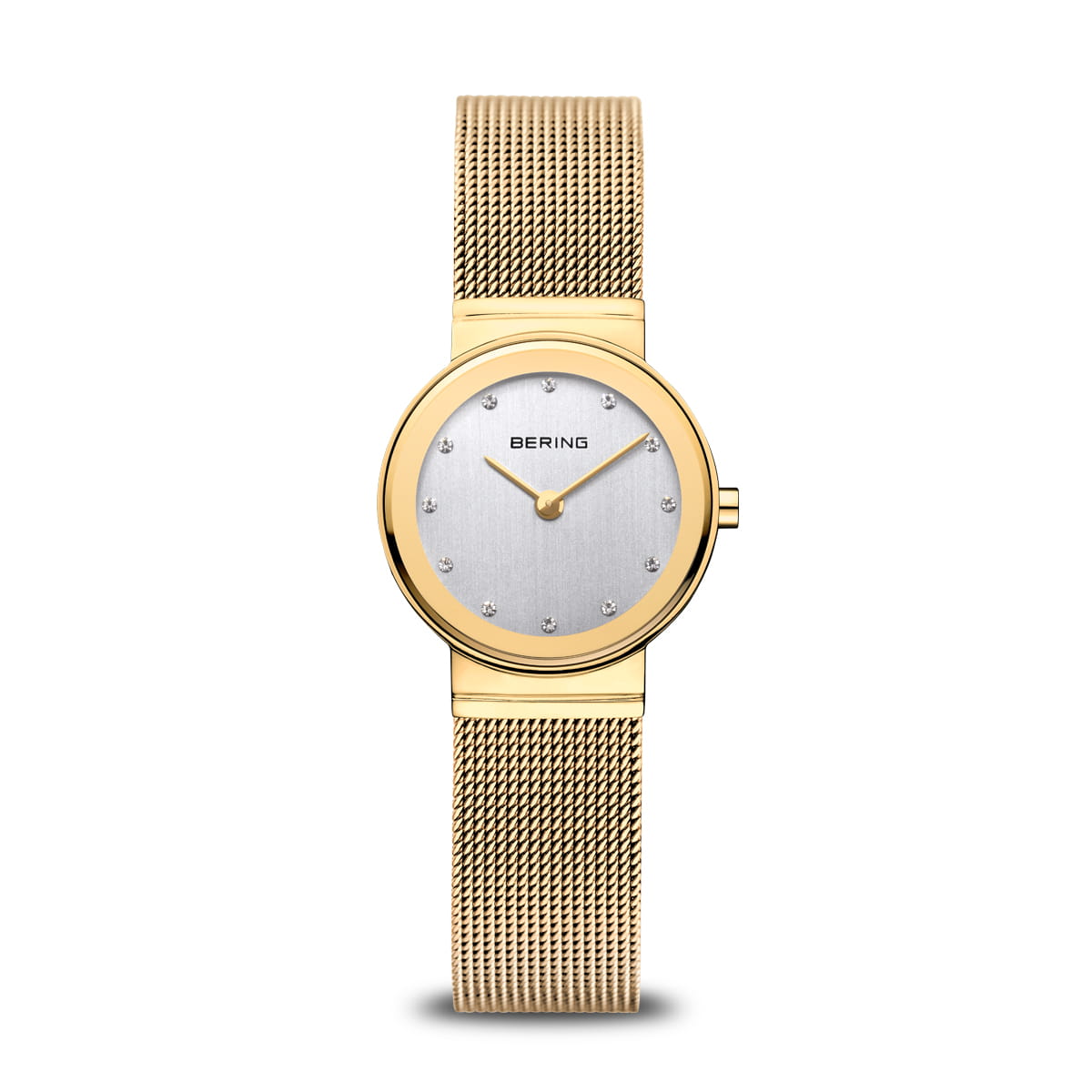 BERING Classic Polished gold Milanese Strap