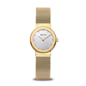 BERING Classic Polished gold Milanese Strap