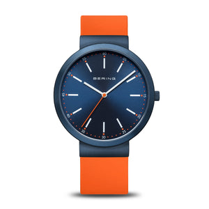 BERING Classic Polished Blue with Extra Strap