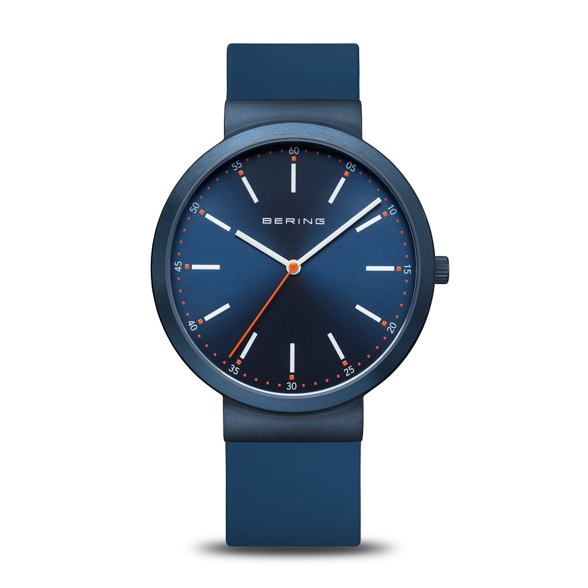 BERING Classic Polished Blue with Extra Strap