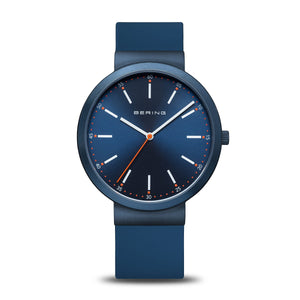 BERING Classic Polished Blue with Extra Strap