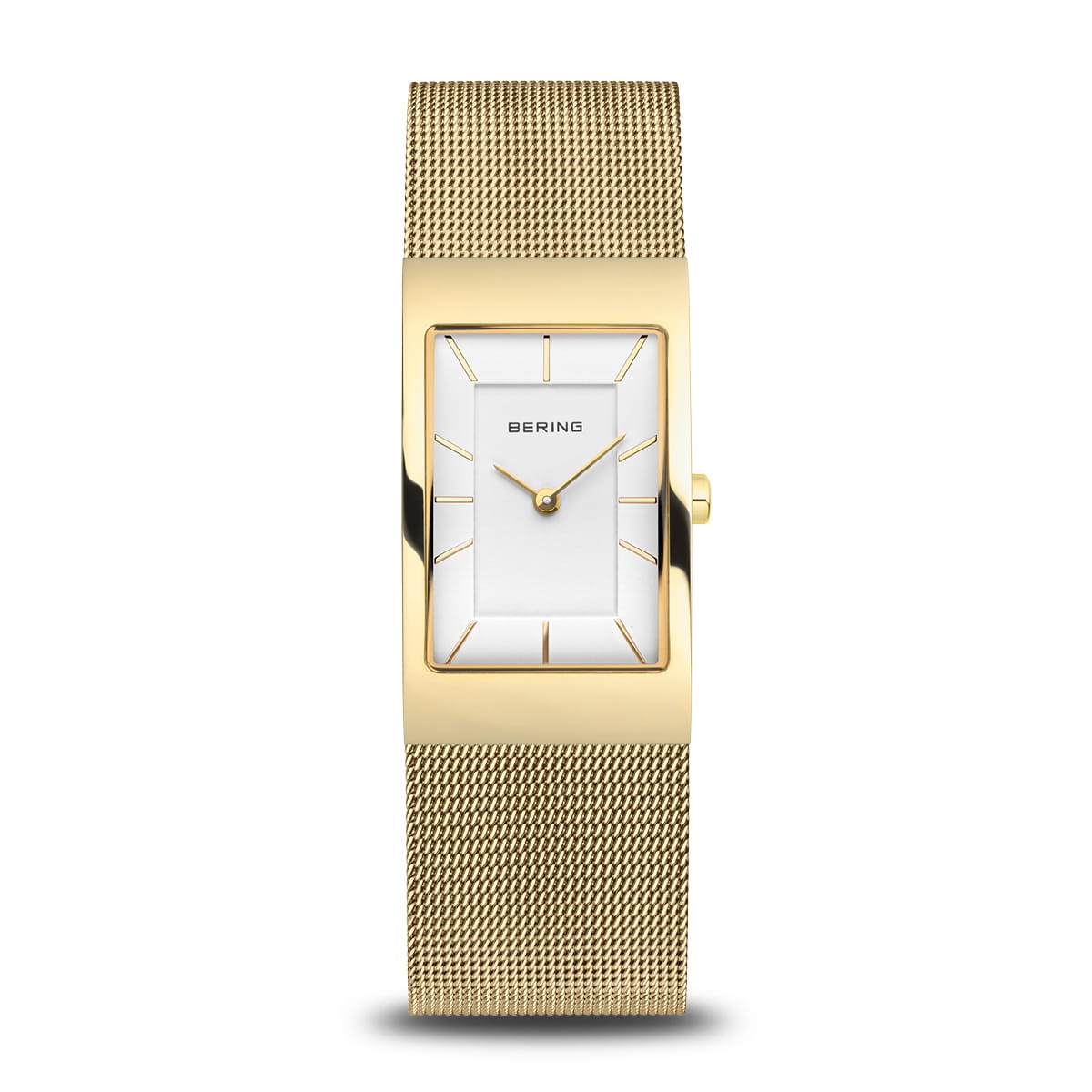BERING Classic Gold Polished Angular Watch