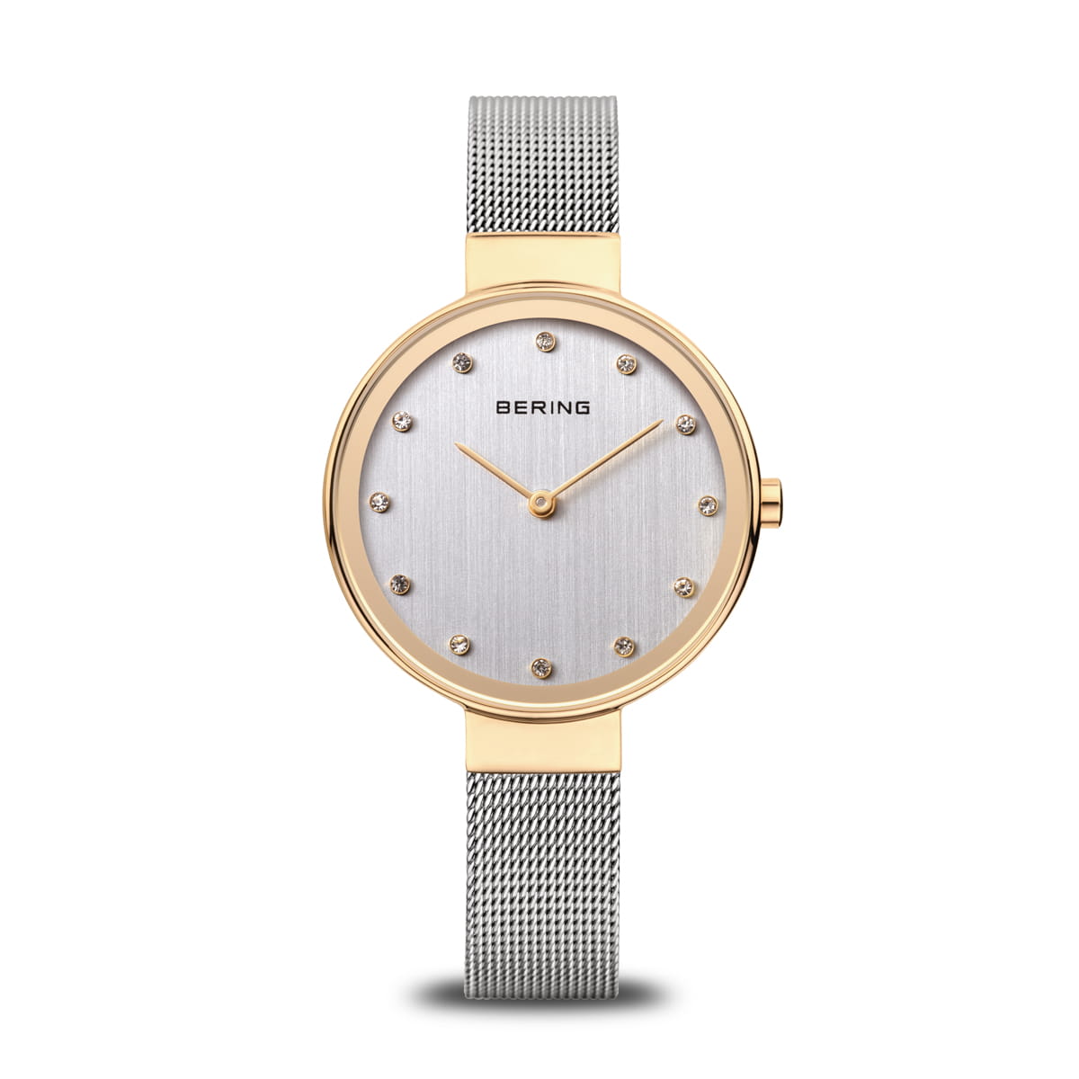 BERING Classic Polished Gold Ladies Watch