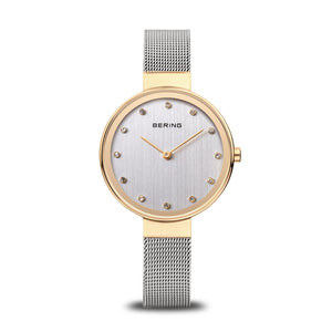 BERING Classic Polished Gold Ladies Watch