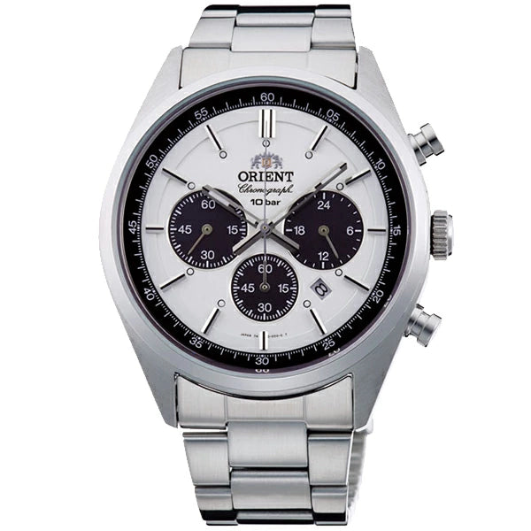 ORIENT Neo 70s Solar Quartz Men's Stainless Steel Watch WV0041TX