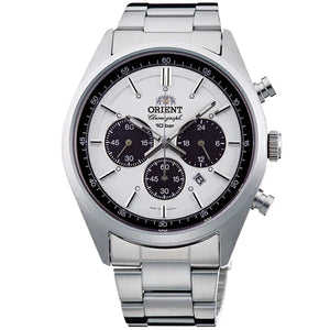 ORIENT Neo 70s Solar Quartz Men's Stainless Steel Watch WV0041TX