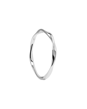 PDPAOLA SPIRAL SILVER RING