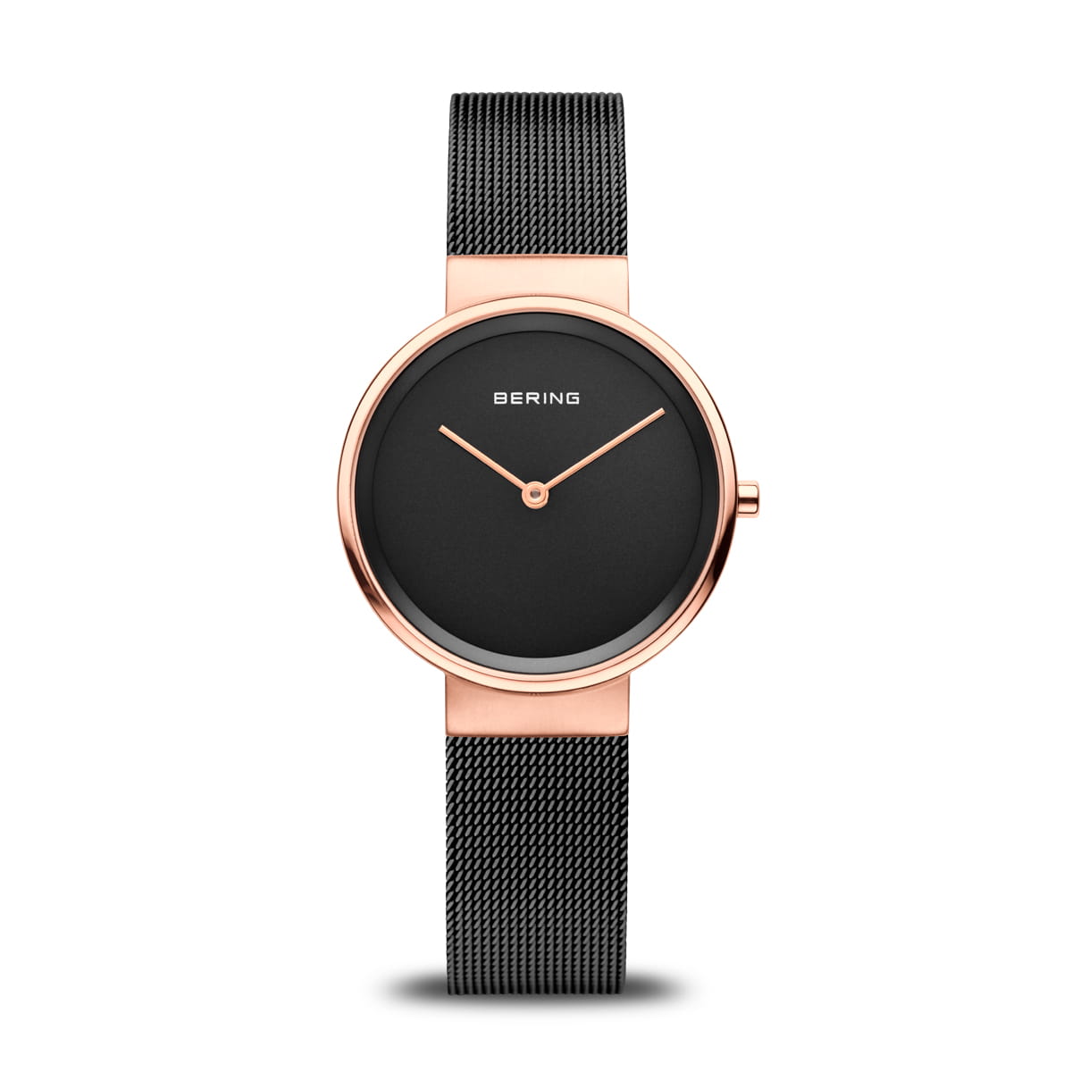 BERING Classic Polished/Brushed Rose Gold Ladies Watch