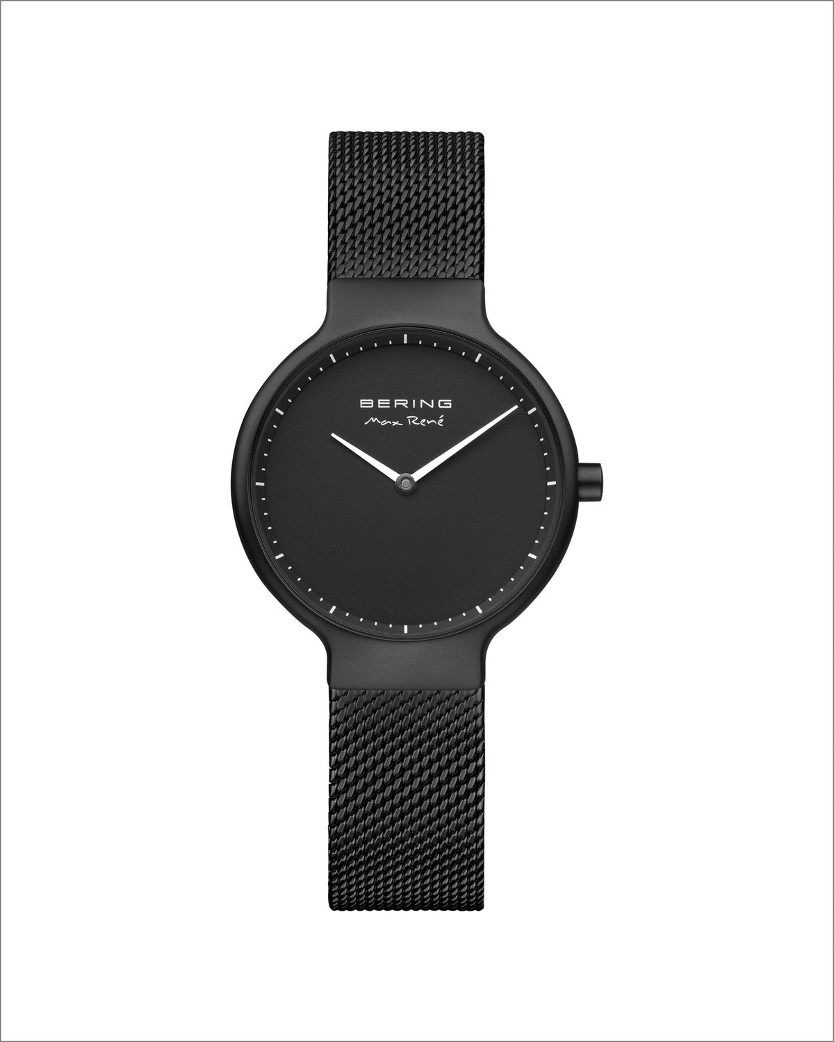 Bering Ladies Max René 31mm Black Milanese Strap Watch