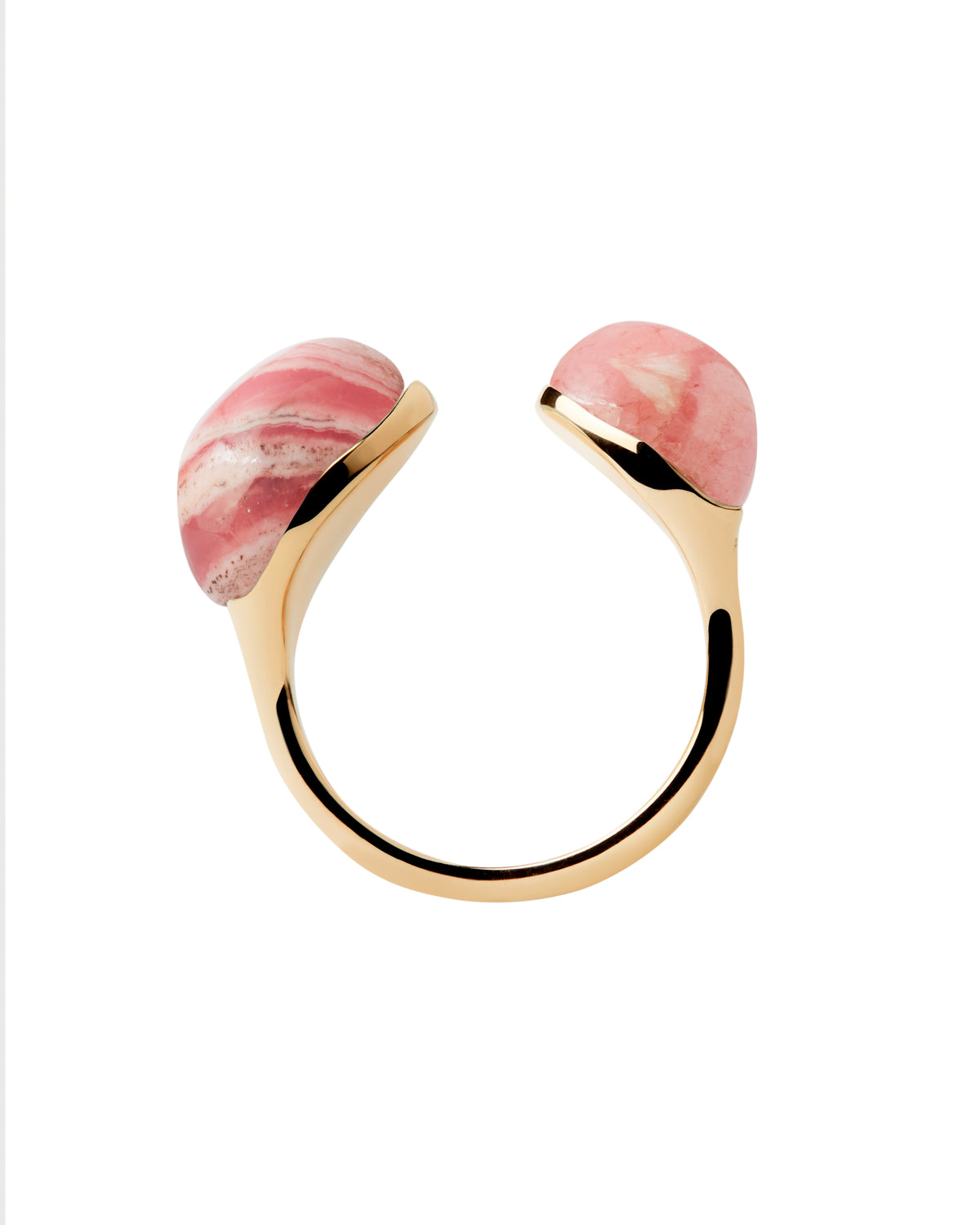 PDPAOLA Rhodochrosite Gravity Ring