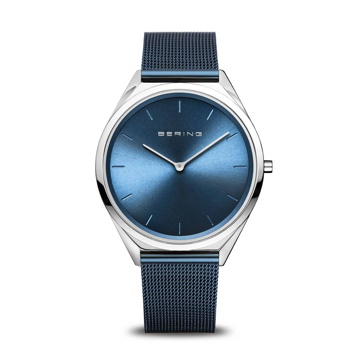 BERING Ultra slim collection blue 39mm 17039-307