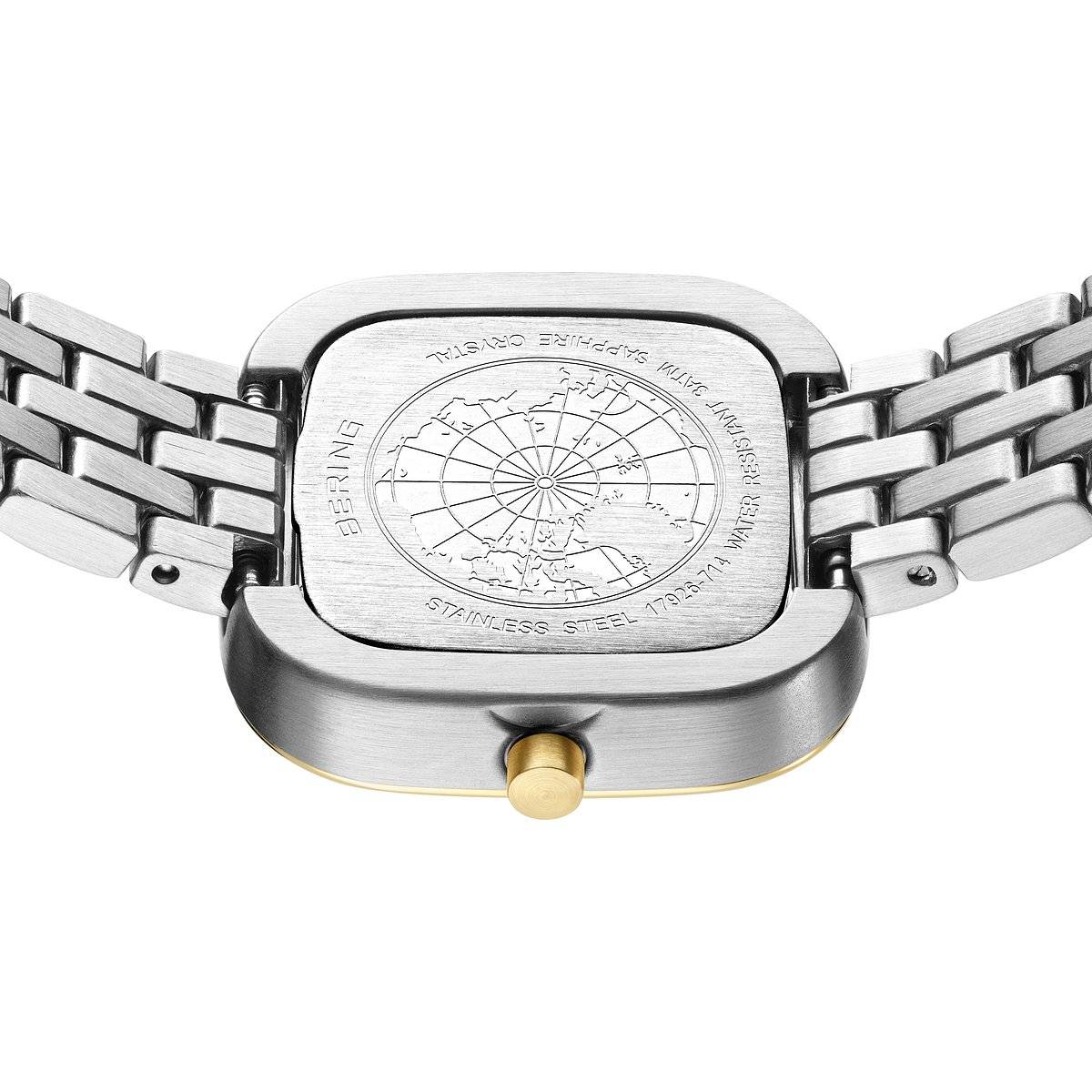 BERING Classic Brushed Angular Silver Gold 17926-714