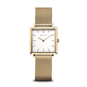 Bering Classic 33mm Gold Milanese Strap