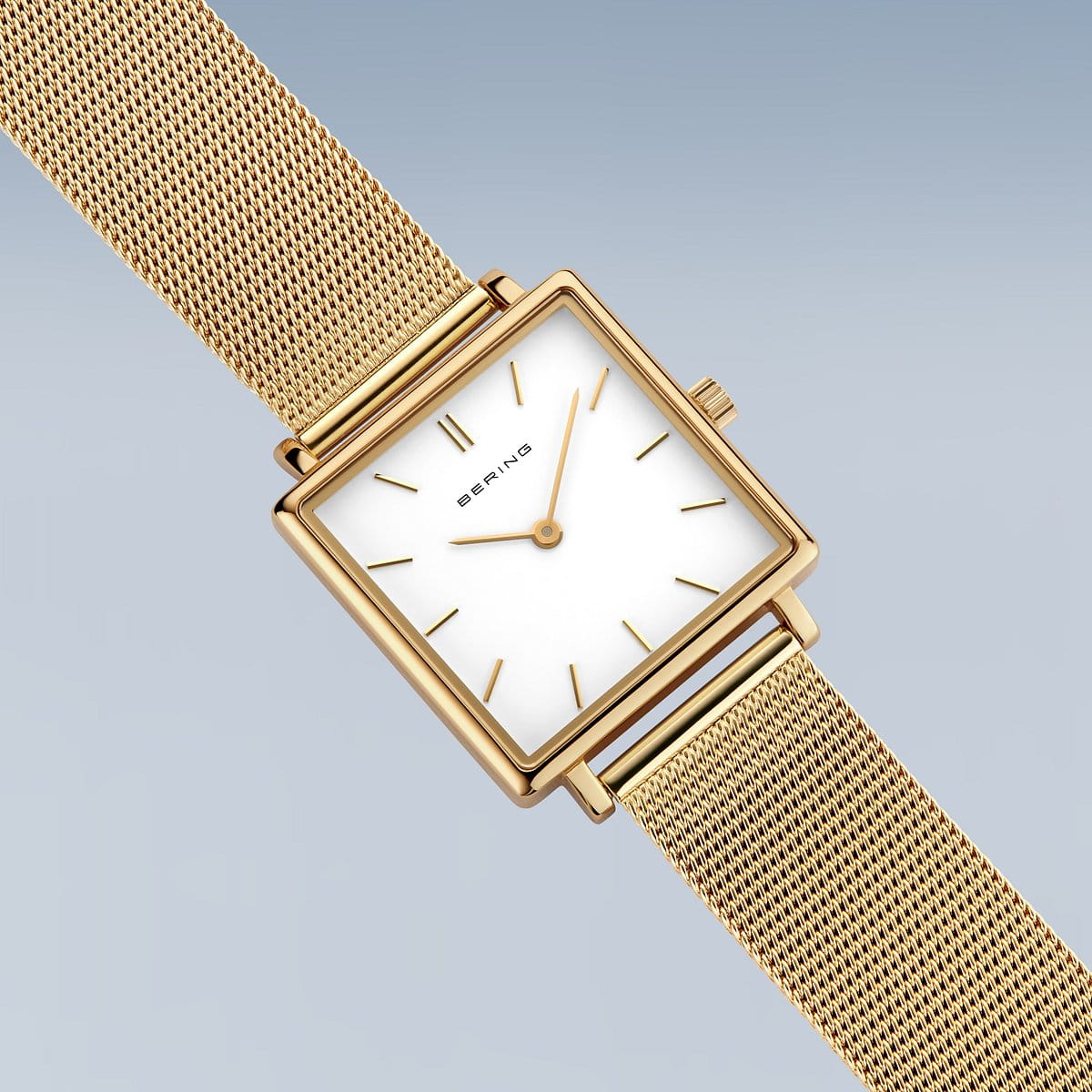 Bering Classic 33mm Gold Milanese Strap