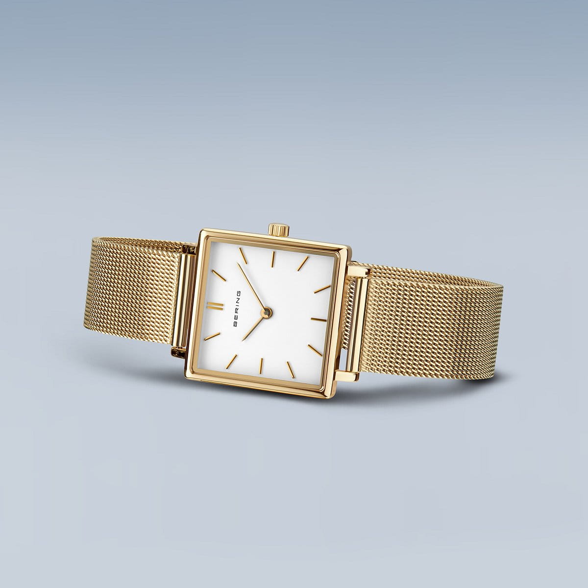 Bering Classic 33mm Gold Milanese Strap