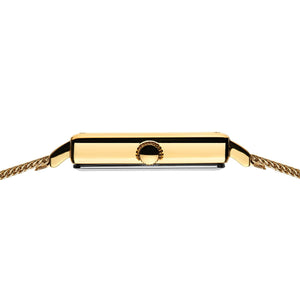 Bering Classic 33mm Gold Milanese Strap