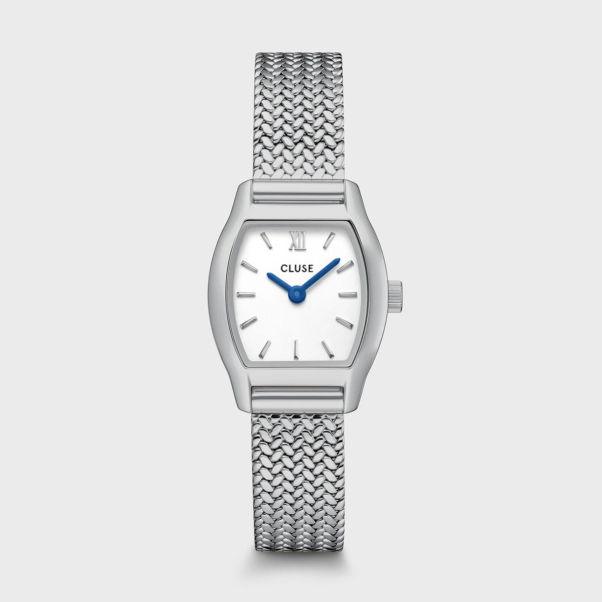 CLUSE Tonnette Mini, Mesh, Silver, Silver Colour