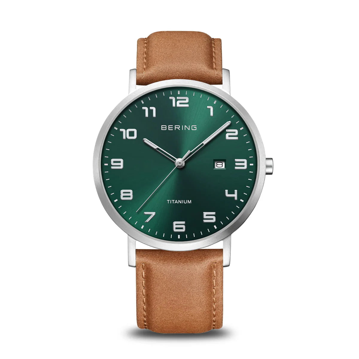 BERING Titanium Green 40mm Dial 18640-568