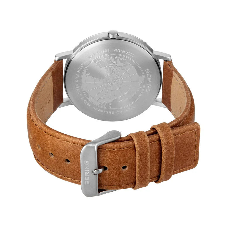 BERING Titanium Green 40mm Dial 18640-568