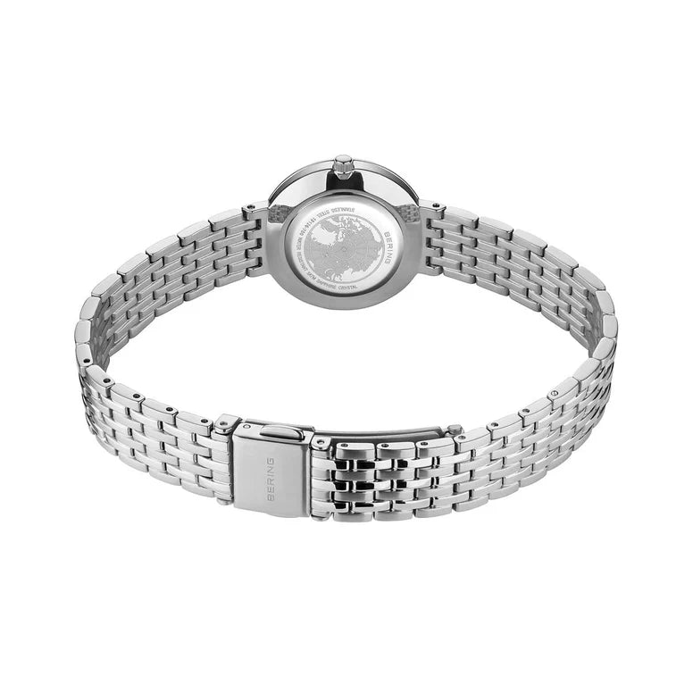 BERING Classic Polished Silver 26mm MOP dial 19126-700