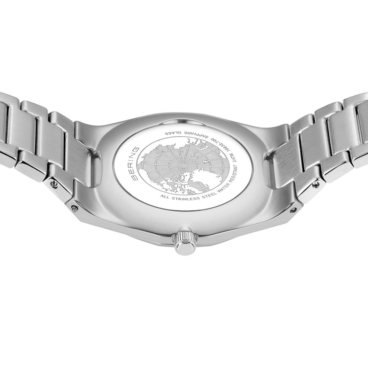 Bering Ladies Classic Polished 32mm Silver Strap Watch