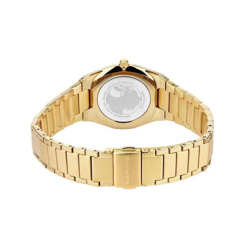 BERING Classic Polished Gold 32mm Ladies Watch 19632-730