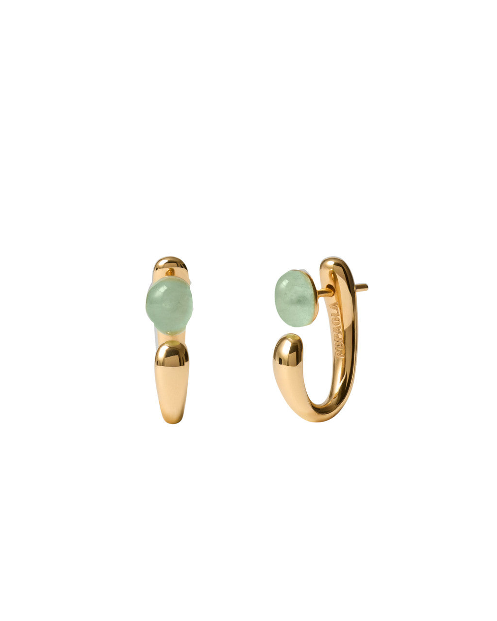 PDPAOLA Green Aventurine Nova Earrings