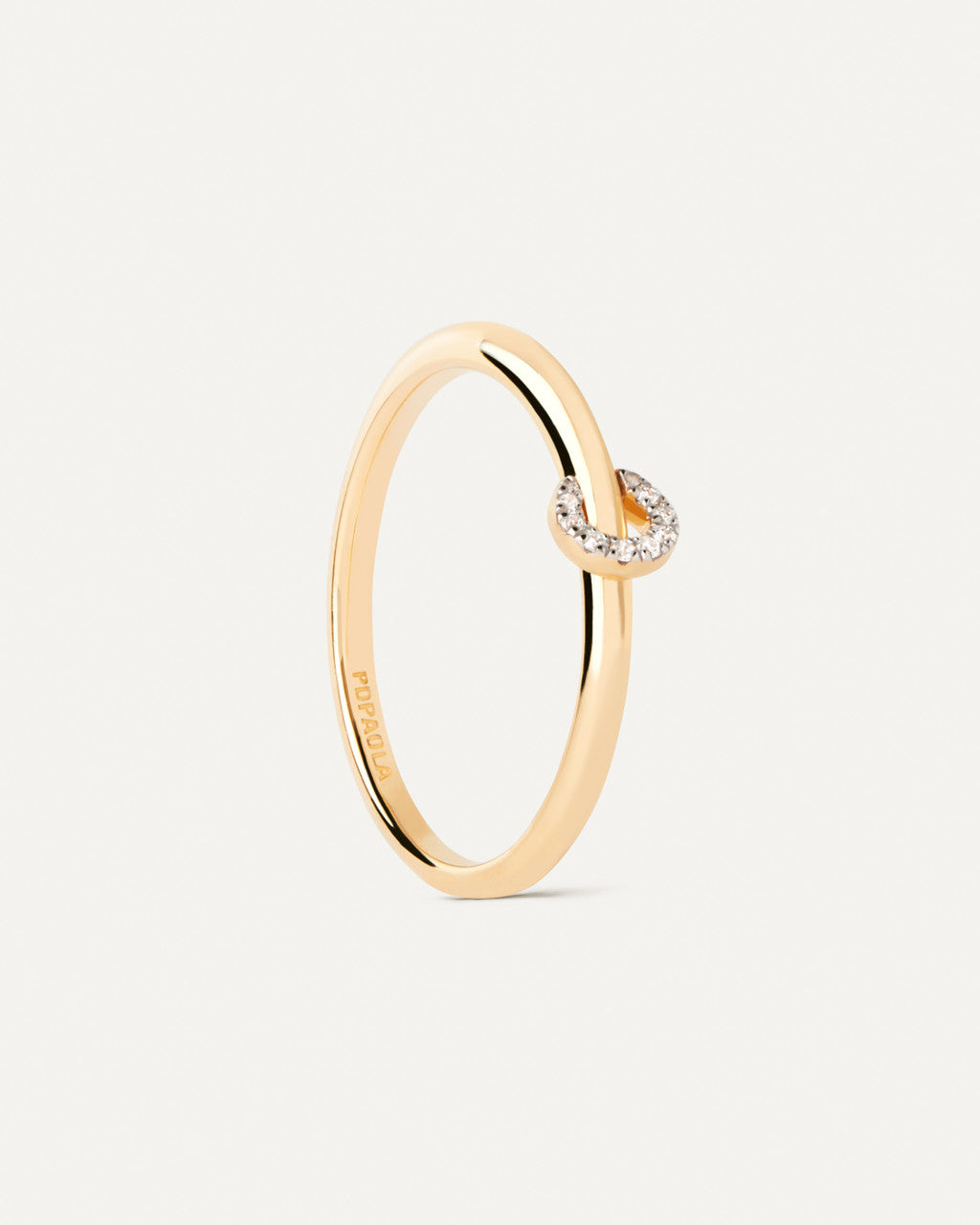 PDPAOLA FINE Diamonds and Gold Loop Ring Size 12