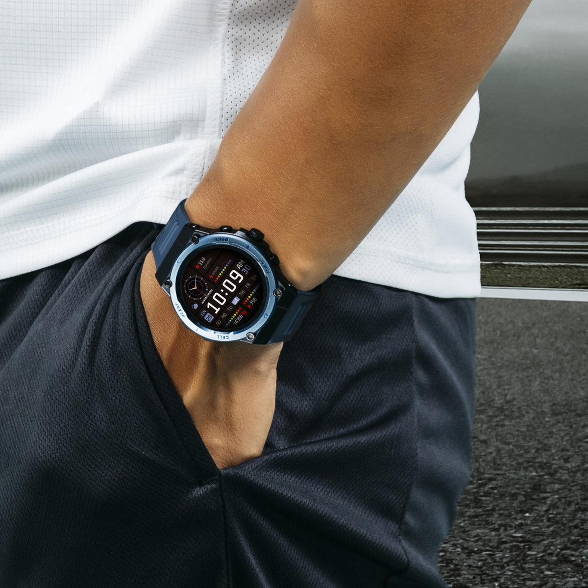 Reflex Active SERIES 39 Blue Sports Smart Watch